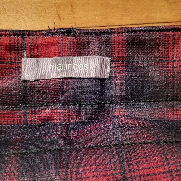 Maurices Buffalo Plaid Mini Skirt Size 2X - Picture 8 of 8